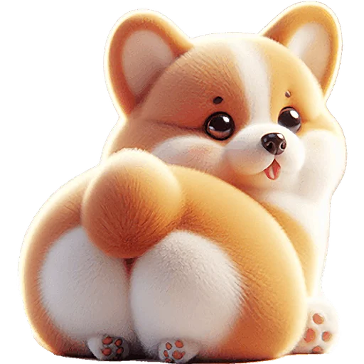 KORGI - Cute Corgi Mascot